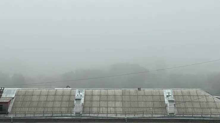 Красноярцев предупредили о плохой видимости на дорогах из-за тумана