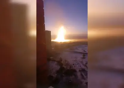 Взрыв газа произошел под Омском у поселка Ростовка