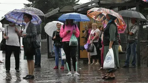 В Красноярске на новой рабочей неделе прогнозируют дожди и комфортную температуру
