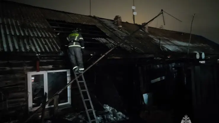 За сутки в Красноярском крае в огне погибли двое человек