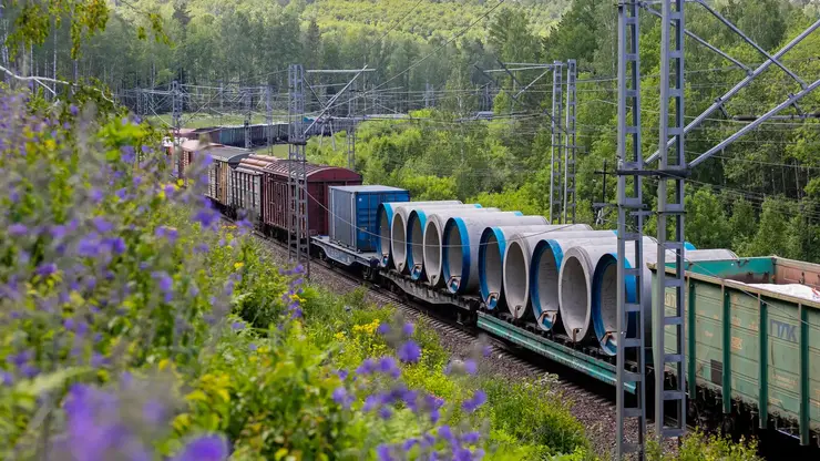 Погрузка на Красноярской железной дороге превысила 41 млн тонн в январе–июне