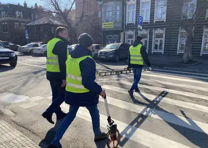 В Красноярске на Марковского подрядчик ещё раз переложит асфальт