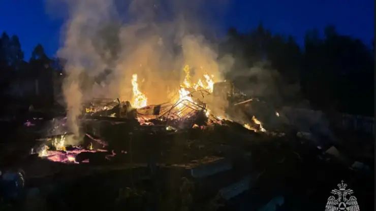 Трагедия под Иркутском: на пожаре погиб 68-летний мужчина