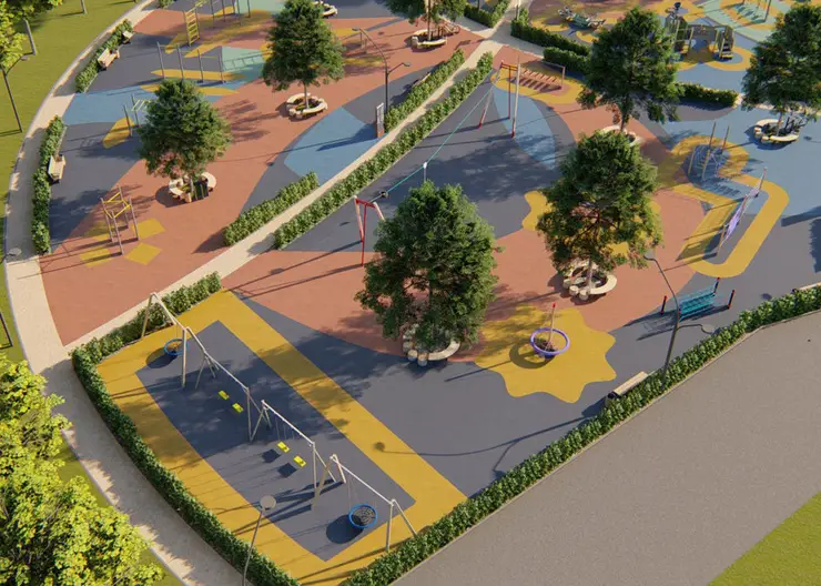 На красноярском острове Отдыха появится инклюзивный парк