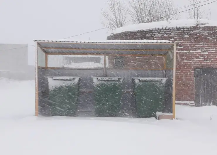 26 контейнеров бесплатно получили управляющие компании Красноярска от левобережного регоператора