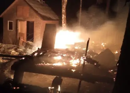 Один человек погиб при пожаре в Красноярском крае за последние сутки