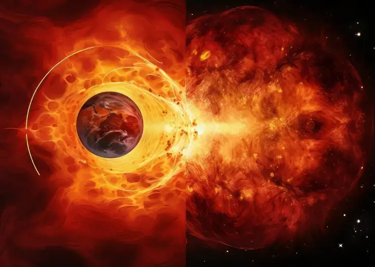 В Красноярск на две недели пришла магнитная буря