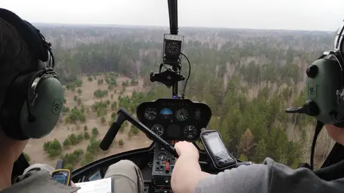 Маршруты авиационного и наземного патрулирования лесов значительно увеличили в Красноярском крае
