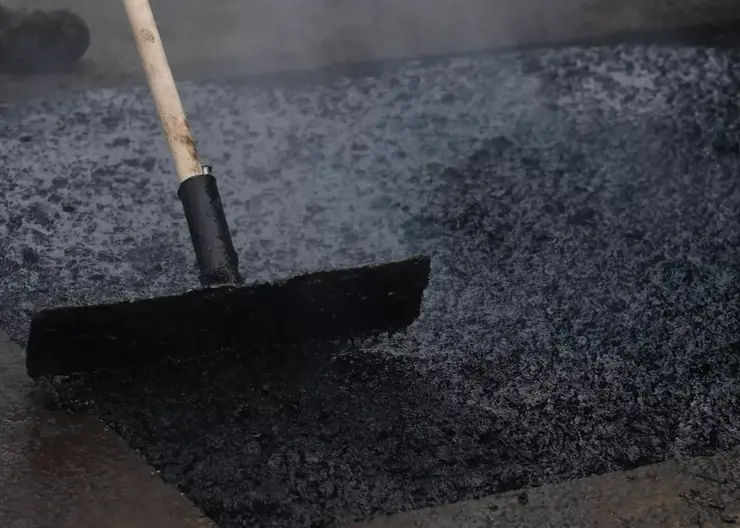 В центре Красноярска возможны провалы асфальта