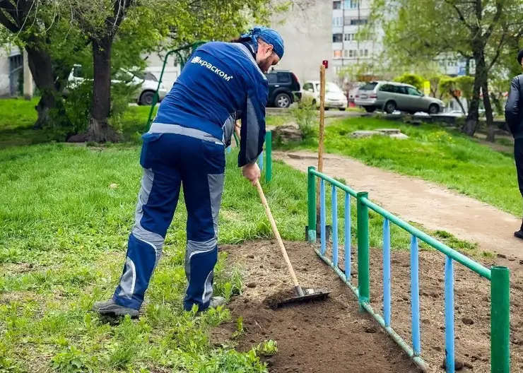 За май в Красноярске привели в порядок 210 участков