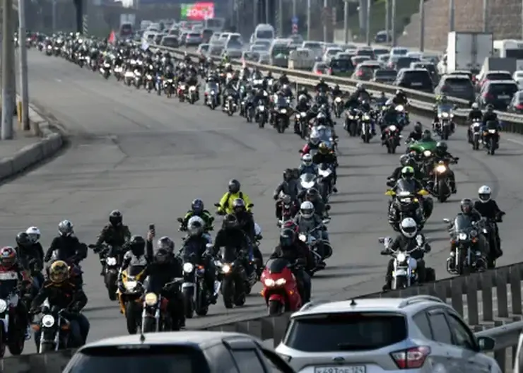 Красноярские байкеры нарушили ПДД 340 раз с начала мотосезона