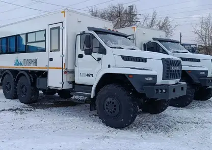 Лесные пожарные Красноярского края получили мощные высокопроходимые автобусы