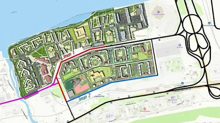 В Красноярске ищут подрядчика по проектированию дороги в микрорайоне «Тихие зори»