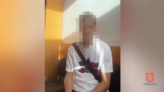 В Красноярске задержали «человека-паука» — он рисовал наркограффити и не заметил камеры