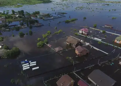 В Иркутской области вода ушла из населенных пунктов