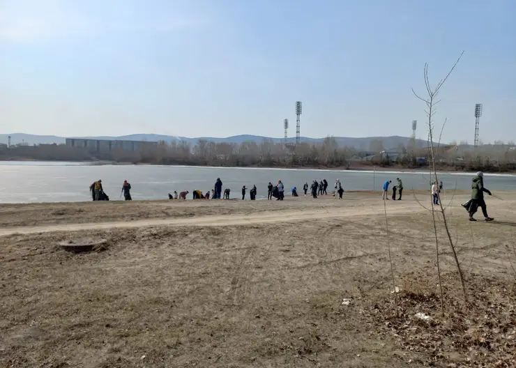 В Красноярском крае от мусора очистили более 100 километров береговых линий