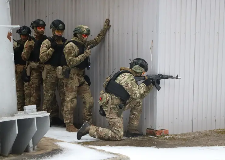 Масштабные антитеррористические учения прошли на территории Красноярской ГЭС