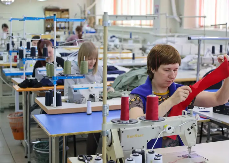 Красноярский производитель одежды наращивает объёмы производства