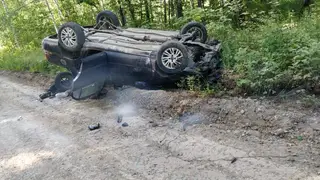 В Хабаровском крае водитель иномарки съехал в кювет и погиб на месте аварии