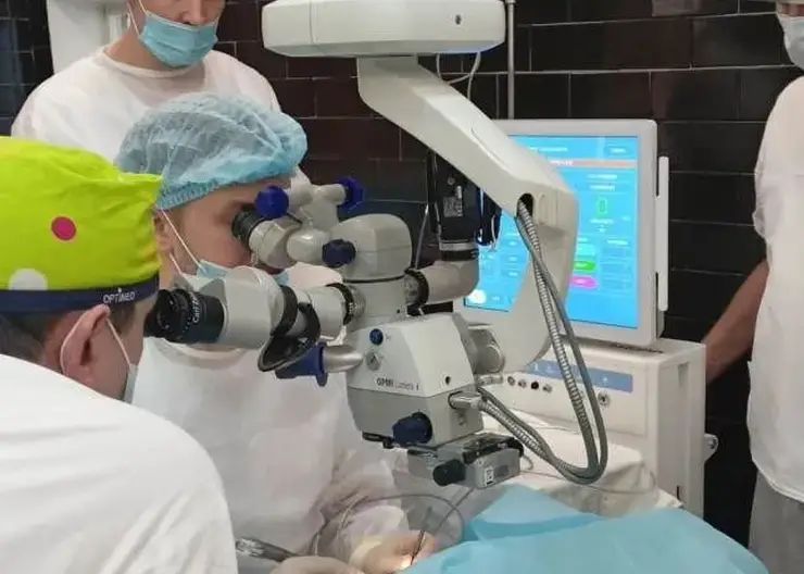 В краевую офтальмологическую больницу поступило высокотехнологичное оборудование