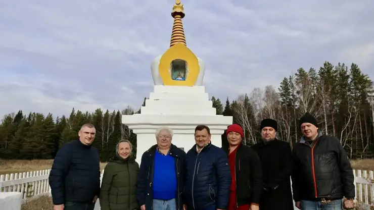 В Емельяновском районе Красноярского края почтили память выдающегося буддийского лидера