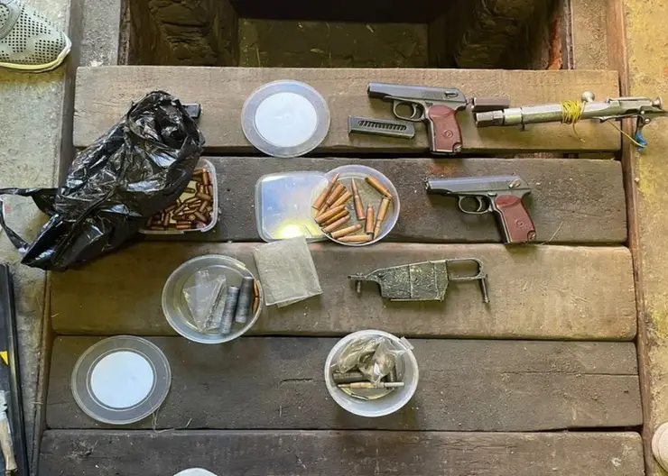 В Новосибирске обнаружили подпольную оружейную мастерскую