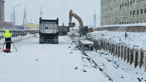 В Норильске идет масштабное обновление системы водоснабжения