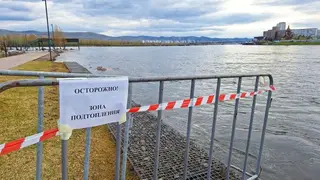 Енисей отступает? Уровень воды в Красноярске снизился на 2 см