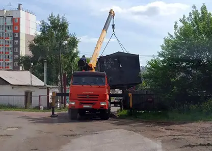 В Центральном районе Красноярска в 5 раз уменьшилось число незаконных временных построек