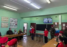 В Красноярске открыли Парту Героя в школе №39