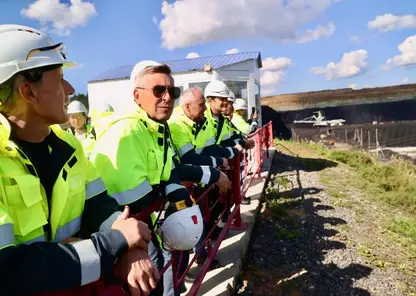 Депутаты оценили развитие Шарыпово и поздравили работников Березовского разреза с юбилеем предприятия