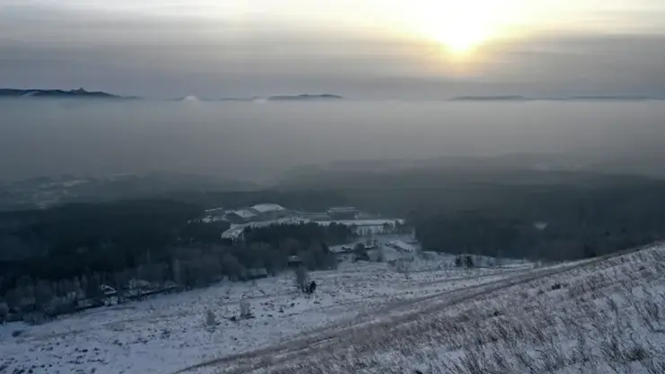 Режим «черного неба» продлили в Красноярске до 24 января