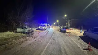 В Омске четыре человека пострадали в ДТП из-за выезда на встречную полосу