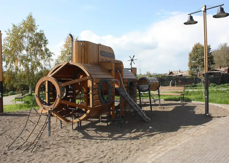 Общественное пространство в морской тематике появилось в Ужуре