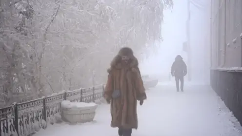 -23 градуса и небольшой снег обещают в Красноярске 18 февраля 2024