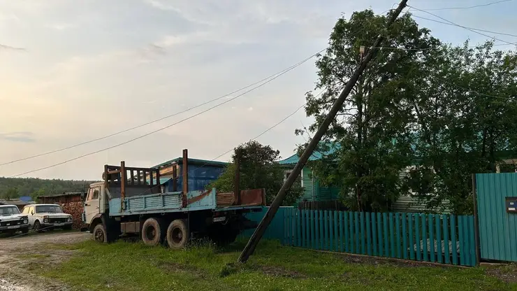 12,5 тысяч жителей края остались без света из-за шквалистого ветра