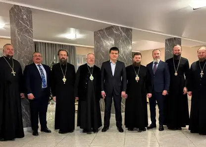 Губернатор Красноярского края поздравил жителей с Крещением