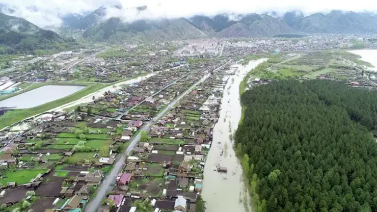 211 учасков остаются подтопленными в хакасской Абазе