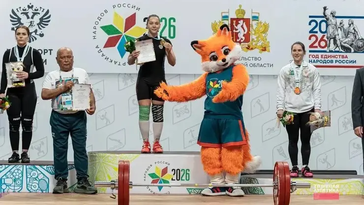 Омская тяжелоатлетка выиграла золото на Спартакиаде народов России