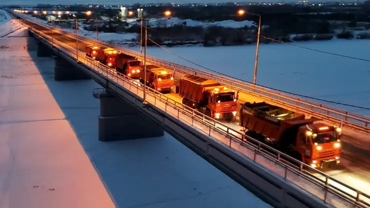 В крае открыли движение на трассе в обход Канска