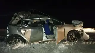 В Красноярском крае в смертельном ДТП с грузовиком погиб пассажир легковушки