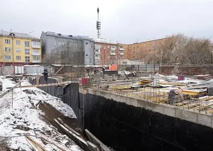 В будущем «Суриков-центре» в Красноярске начали строить первый этаж