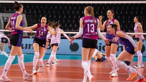 Волейболистки «Енисея» завершили год победой над «Минчанкой»