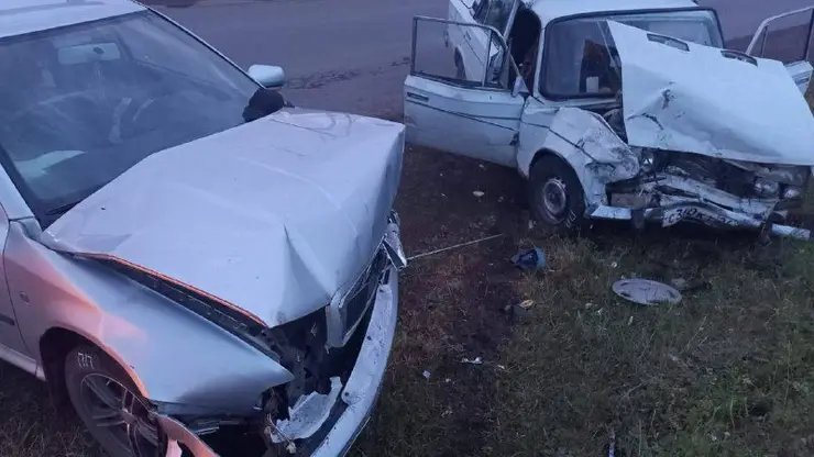 В Красноярском крае водитель убегал от полиции и устроил ДТП