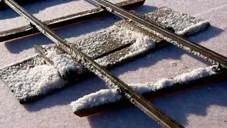 Рельс лопнул в Хакасии из-за аномальных морозов