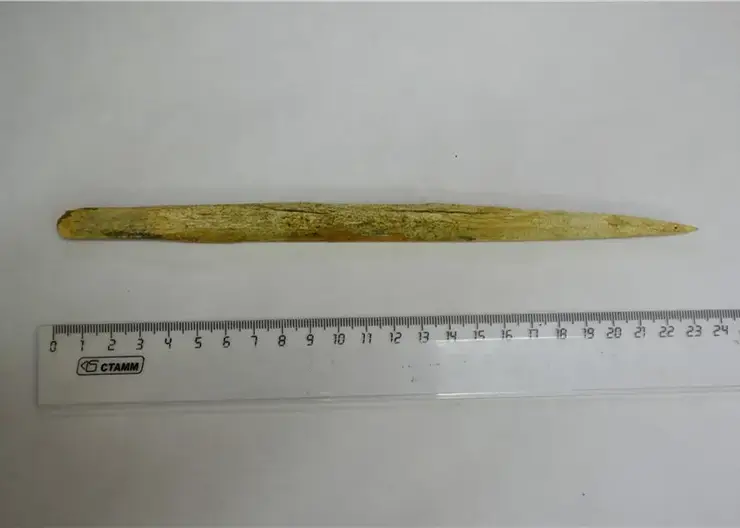 Наконечник стрелы эпохи неолита обнаружили на севере Красноярского края