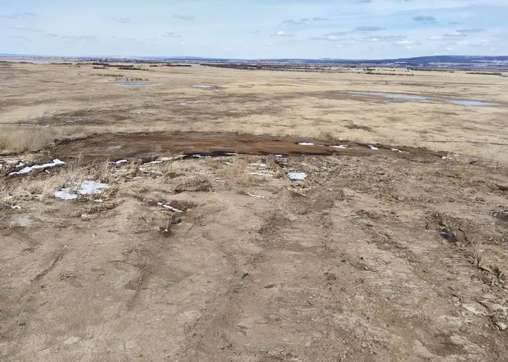 В Канском районе на полигоне лигнина восстановили защитный саркофаг