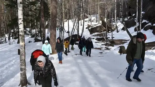 Туристов предупредили о риске травмирования на «Столбах» из-за гололедицы