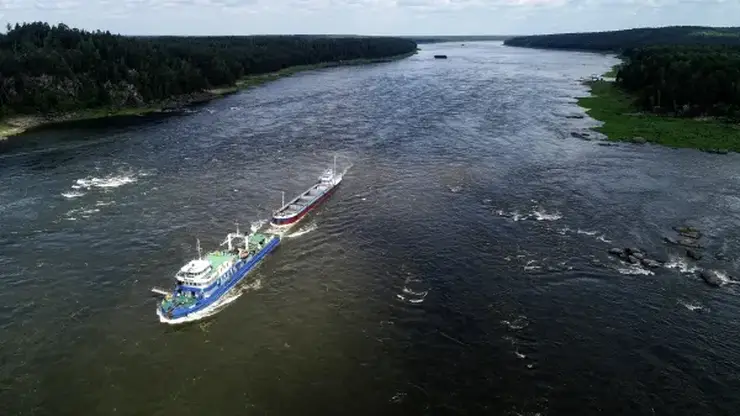 Сибирские реки наращивают грузопоток