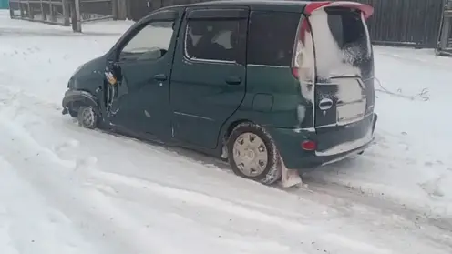 В Забайкалье задержали нетрезвого водителя без прав на разбитом автомобиле